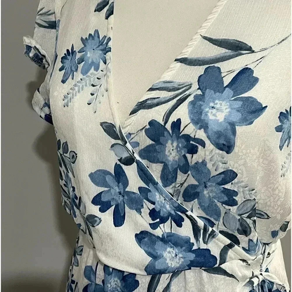 Allison & Kelly faux wrap dress size L NWT - Picture 7 of 14